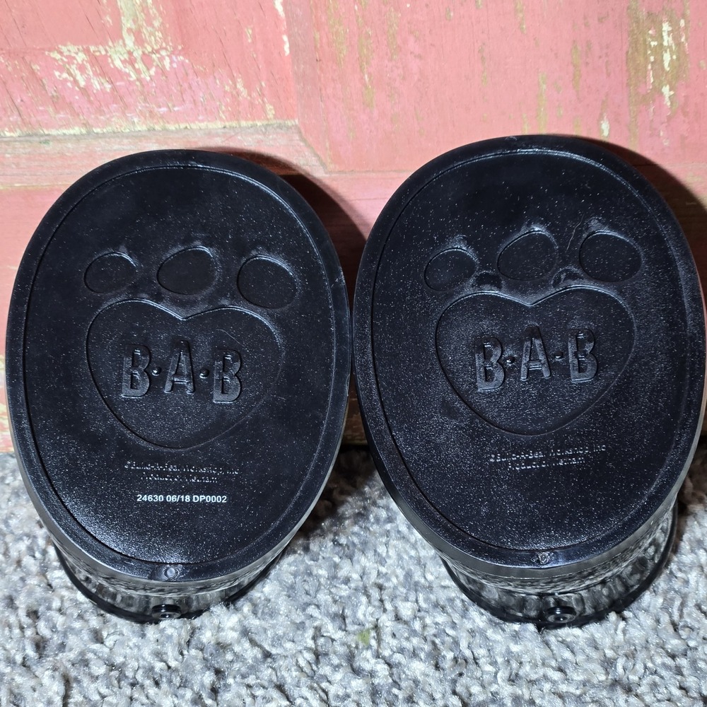 Build A Bear Workshop Replacement Black Fireman Hat and Black Boots - Picture 7 of 9